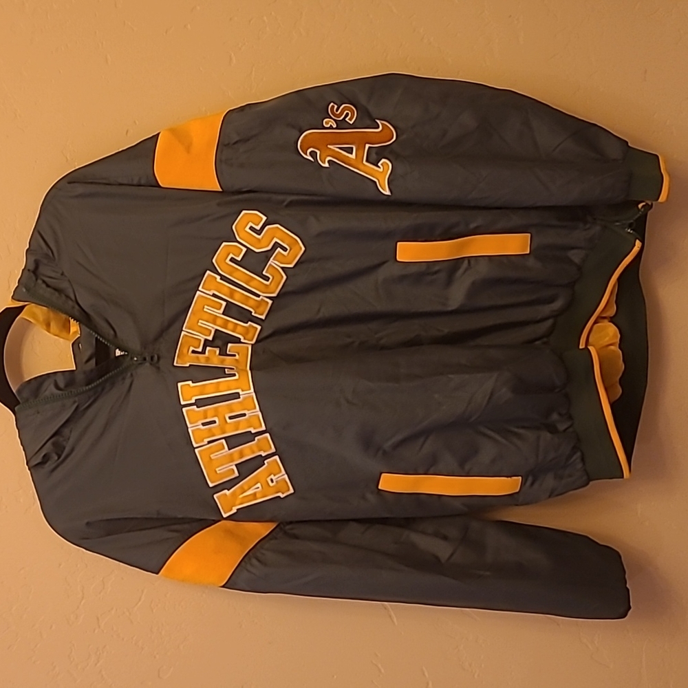 Oakland A's hooded jacket